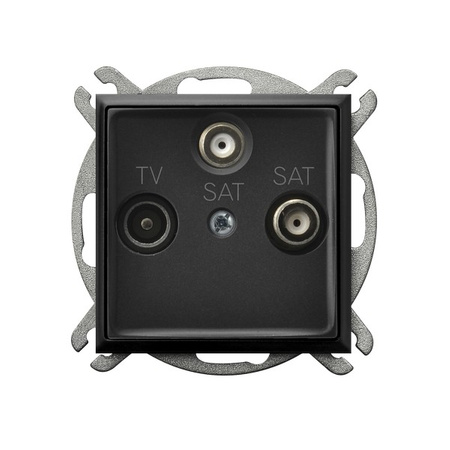 Ospel aria GPA-U2S/m/33 Gniazdo RTV-SAT z dwoma wyjściami SAT