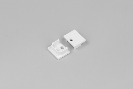 Zaślepka PLANE14 z otworem biały