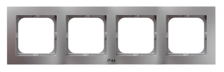 Ospel as RH-4G/18 Ramka poczwórna do łączników IP-44