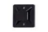F-ELEKTRO F6.0167  Element mocujący opaski 25x25 mm czarny op.50szt.