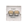 Kontakt-Simon Basic Gniazdo RJ45 pojedyncze kat. 5e BMTF2.02/11 Biały