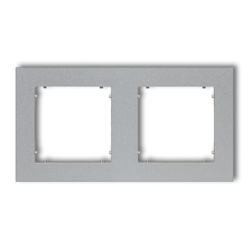 KARLIK MINI 7MR-2 Ramka uniwersalna podwójna z tworzywa