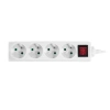 Plastrol Przedłużacz z czterokrotnym gniazdem ECO 4X2p+Z 10A 3m W-97493