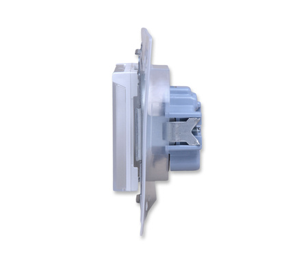 Kontakt Simon 55 tgz1bcz.01/111a gniazdo bryzgoszczelne z uziemieniem IP44
