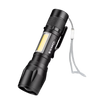 LATARKA LED ZOOM AKU 5W XPE+ COB+ ETUI