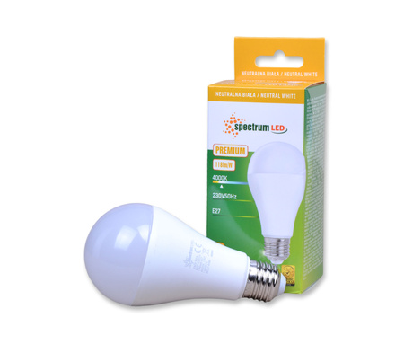 SPECTRUM LED ŻARÓWKA E27 20W 2350lm 4000K NEUTRALNA