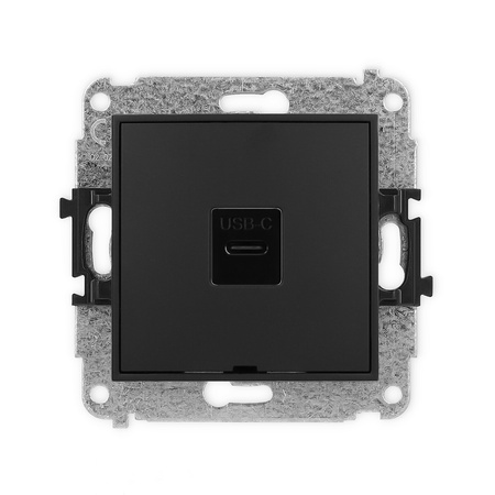 KARLIK MINI 12MGUSBBO-7  Gniazdo pojedyńcze  1xUSB C-C