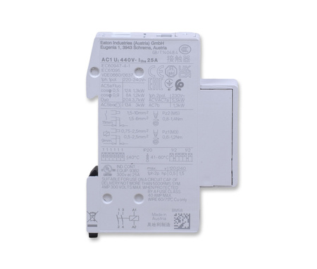 Eaton 193885 z-sch24/1/25-20 stycznik instalacyjny 24vac/50Hz 2no 25a