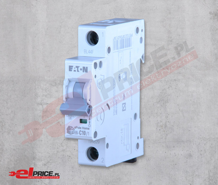 EATON hn-c10/1 wyłącznik nadprądowy 1p c 10a 6kA ac 194829