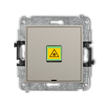 KARLIK MINI 60MGOPBO-1 Mechanizm gniazda światłowodowego/optycznego pojedynczego, bez pola opisowego