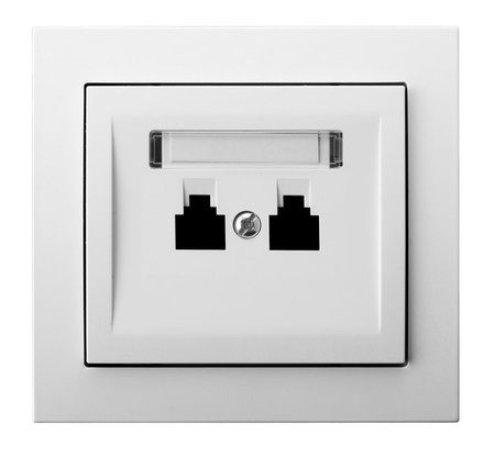 OSPEL KIER GPT-2WN/00 Gniazdo telefoniczne podwójne niezależne