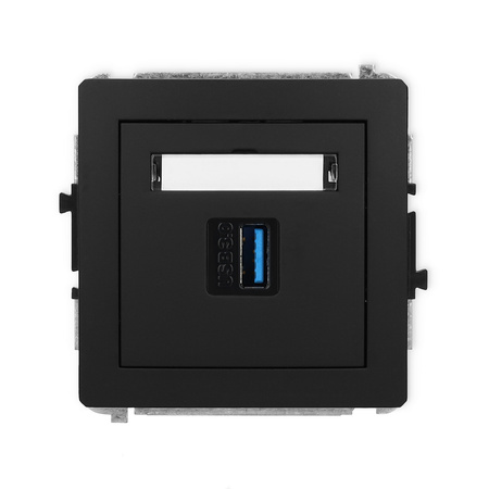 KARLIK DECO 12DGUSB-5  Gniazdo pojedyńcze  USB A-A 3.0