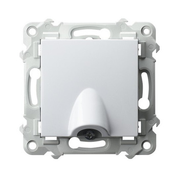 OSPEL SZAFIR GPPK-1Z/m/00 Przyłącz kablowy biały