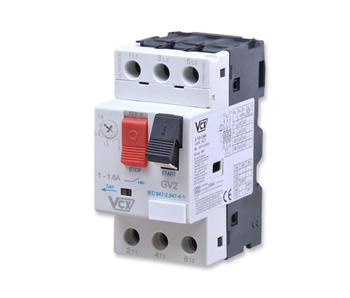 Vcx gv2 1,0-1,6a wyłącznik silnikowy  termik