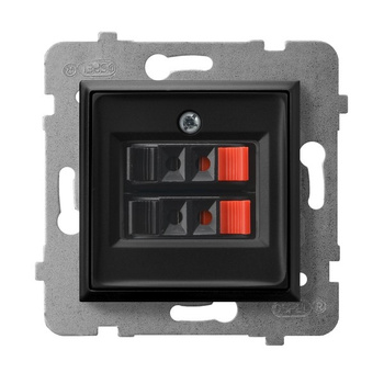 Ospel aria gg-2u/m/33 Gniazdo głośnikowe podwójne