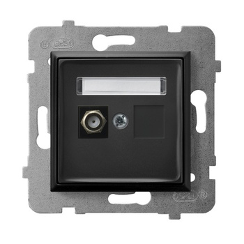 Ospel aria GPA-1UF/m/33 Gniazdo antenowe typu F pojedyncze