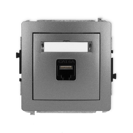 KARLIK DECO 11DGK-7 Gniazdo komputerowe pojedyńcze 1xRJ45