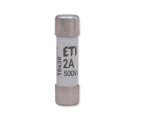 ETI Wkładka topikowa cylindryczna CH10x38 gG 2A/500V 002620001