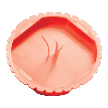 Dekielek pomarańczowy do puszki ∅60