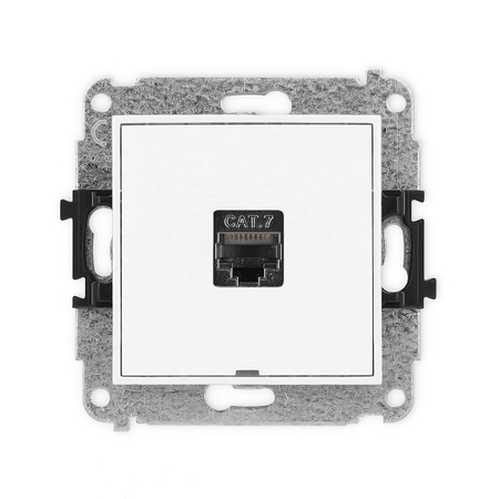 KARLIK MINI MGKBO-9  Gniazdo komputerowe pojedyńcze  1xRJ45