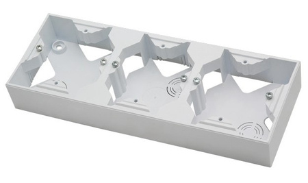 OSPEL AS PNP-3GA/00 ANTYBAKTERYJNY Puszka instalacyjna potrójna