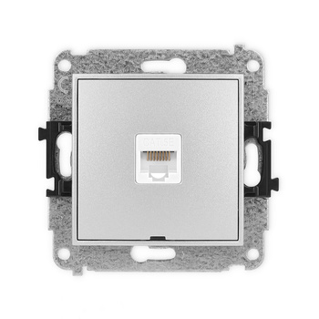 KARLIK MINI 7MGKBO-1  Gniazdo komputerowe pojedyńcze  1xRJ45