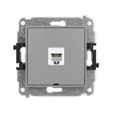 KARLIK ICON 27IGTBO-1 Gniazdo telefoniczne pojedyńcze 1xRJ11