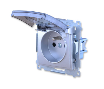 Simon 54 dgz1buz.01/43a gniazdo hermetyczne z/u ip44