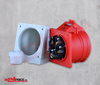 Pce 115-6k gniazdo naścienne 16a 4p+z pce ip44 16a 400v