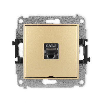 KARLIK ICON 29IGKBO-11  Gniazdo komputerowe pojedyńcze  1xRJ45