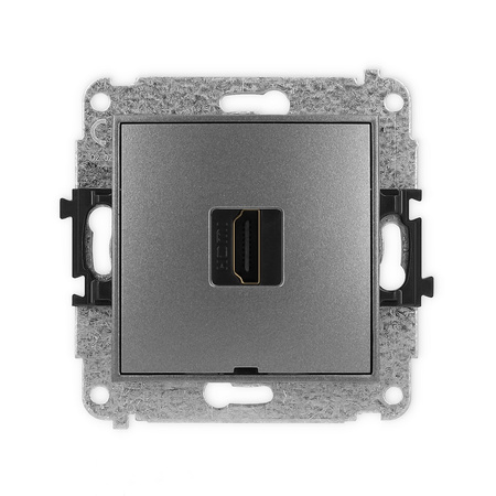 KARLIK MINI 11MHDMIBO-5 Mechanizm gniazda pojedynczego HDMI 2.1, 8K, bez pola opisowego