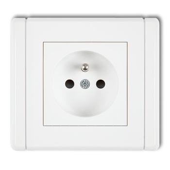 KARLIK FLEXI FGP-1zp  Gniazdo pojedyncze z uziemieniem 2P+Z (przesłony torów prądowych)