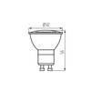 KANLUX TOMIv2 6,5W GU10-NW Lampa z diodami LED 34970