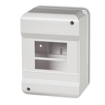 KARLIK Rozdzielnica Obudowa bezpiecznikowa 5 modułowa bez klapki OB-5