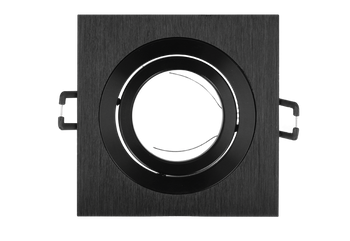 LED line® Oprawa sufitowa kwadratowa ruchoma SLIM czarna szcz AKROS