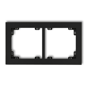KARLIK DECO 12DR-2 Ramka uniwersalna podwójna z tworzywa