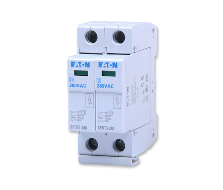 Eaton spdt3-280/2 170485 ogranicznik przepięć 2-biegunowy klasy III