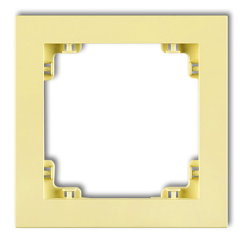 KARLIK DECO 43DR-1 Ramka uniwersalna pojedyncza z tworzywa DECO Pastel Matt