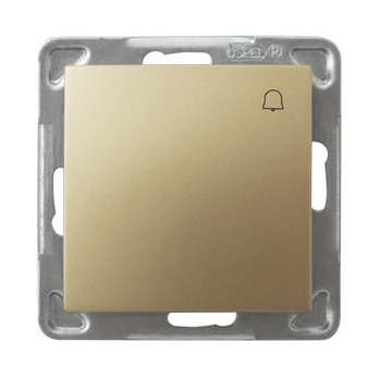 OSPEL IMPRESJA ŁP-6Y/m/28 Łącznik zwierny "dzwonek" złoto