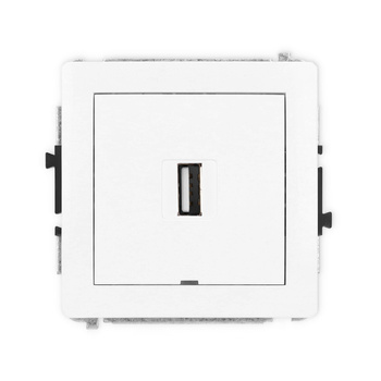 KARLIK DECO DGUSBBO-1  Gniazdo pojedyńcze  USB A-A 2.0