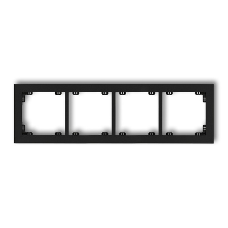 KARLIK DECO 12DR-4 Ramka uniwersalna poczwórna z tworzywa