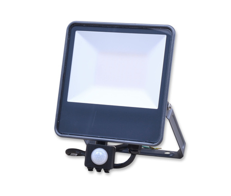 Kanlux iq-led fl-50w-nw-se naświetlacz lecz z czujnikiem ruchu