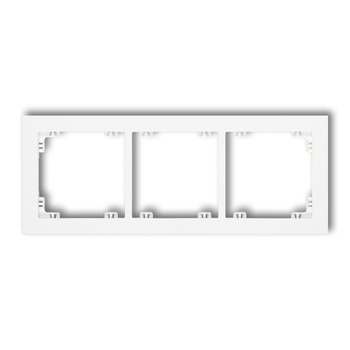 KARLIK DECO 25DR-3 Ramka uniwersalna potrójna z tworzywa