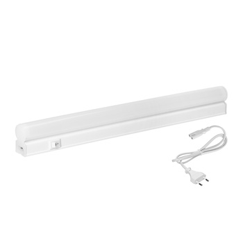 ASTAR LED 4W, oprawa liniowa podszafkowa z przewodem zasilającym, 360lm, 4000K, wtyk 2-pinowy, układ przelotowych złącz, wyłącznik ON/OFF