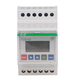 F&F Licznik godzin pracy maszyny CLG-03 programowalny