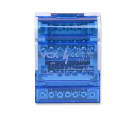 Vcx blk 47 blok rozdzielczy łączeniowy 4x7 125a/500v