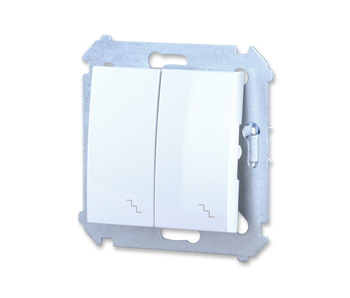 Simon 54 dw6/2.01/11 łącznik schodowy podwójny schodówka