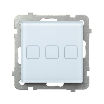 OSPEL SONATA TOUCH ŁPD-13RS/m/31 Łącznik dotykowy potrójny z podświetleniem