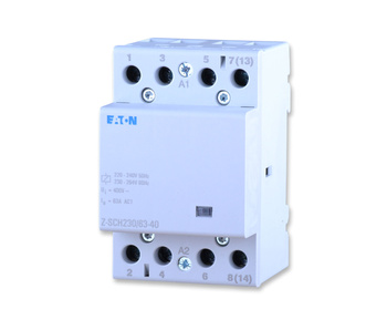 Eaton z-sch230/63-40 stycznik modułowy 63a 4z 0r 230v ac