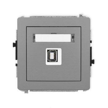 KARLIK DECO 27DGUSB-3  Gniazdo pojedyńcze  USB A-B 2.0
